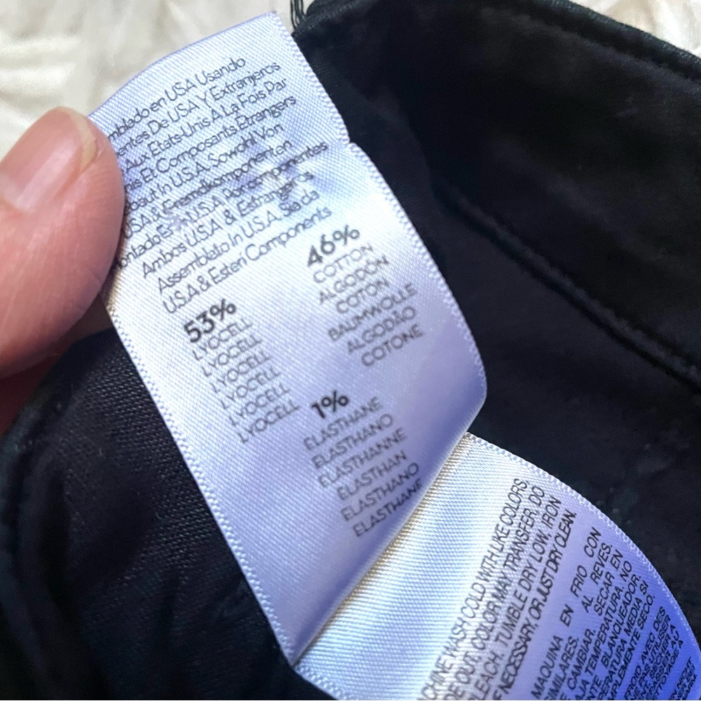 Mother The Wee Misfit Jogger Pants Black 25 - Picture 6 of 16